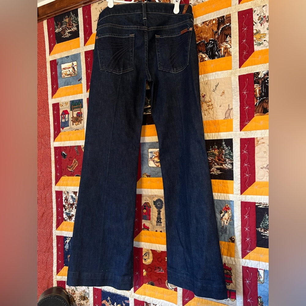 Only worn a hand full of times to short for me. Size: 27 Inseam: 31 inches